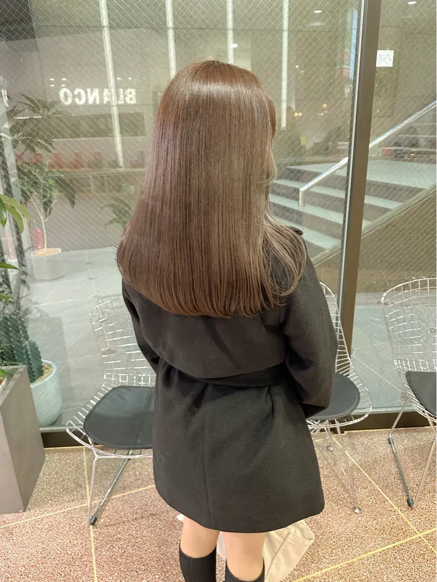 ロング カラー BLANCO nao.のヘアスタイル