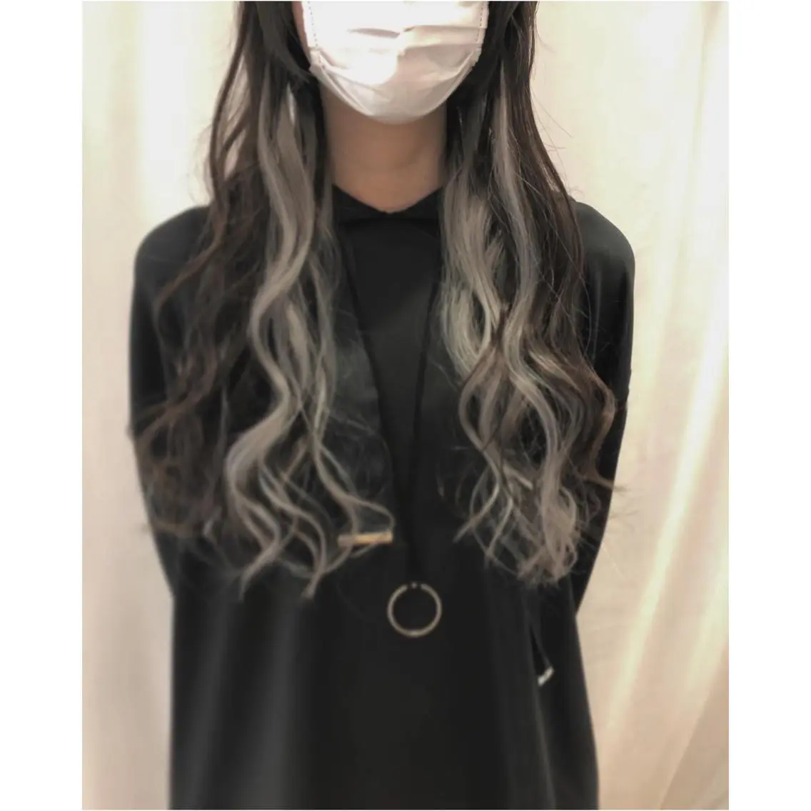 ロング カラー パーマ ヘアアレンジ マツエク・マツパ EARTH長岡店🩵 石原莉穂のヘアスタイル