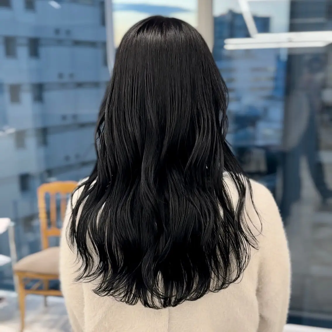 セミロング カラー カット ヘアカラー トリートメント ブリーチなし/レイヤ ー特化🌈Tommyのヘアスタイル