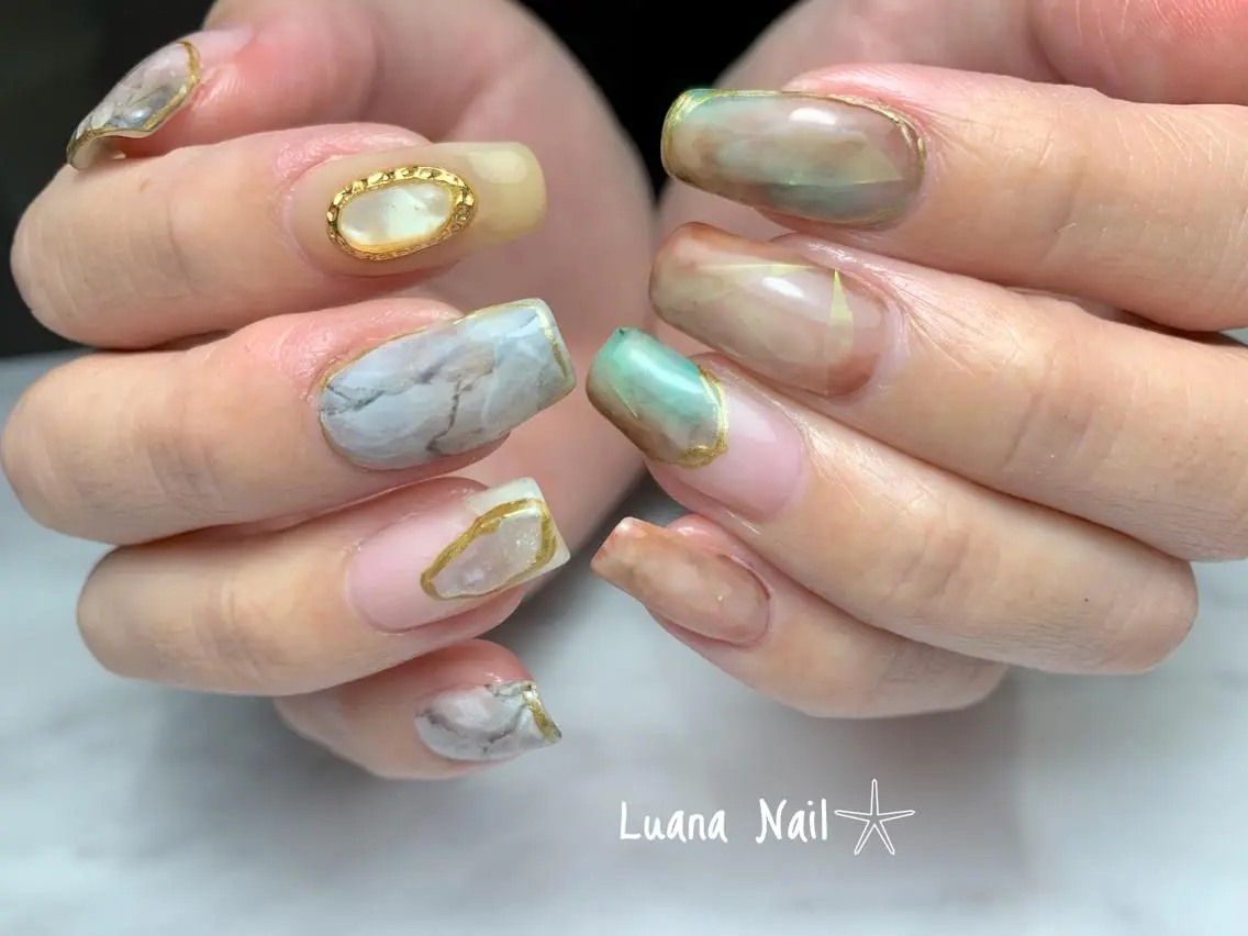 ネイル ハンドネイル BeauJu by Luana Nailのネイルデザイン