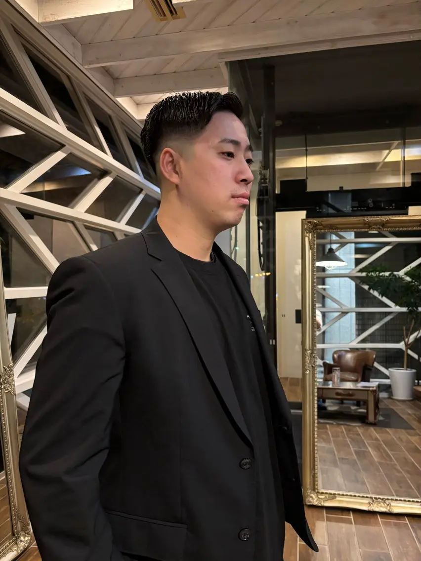 メンズ カット 角田 桃香のヘアスタイル