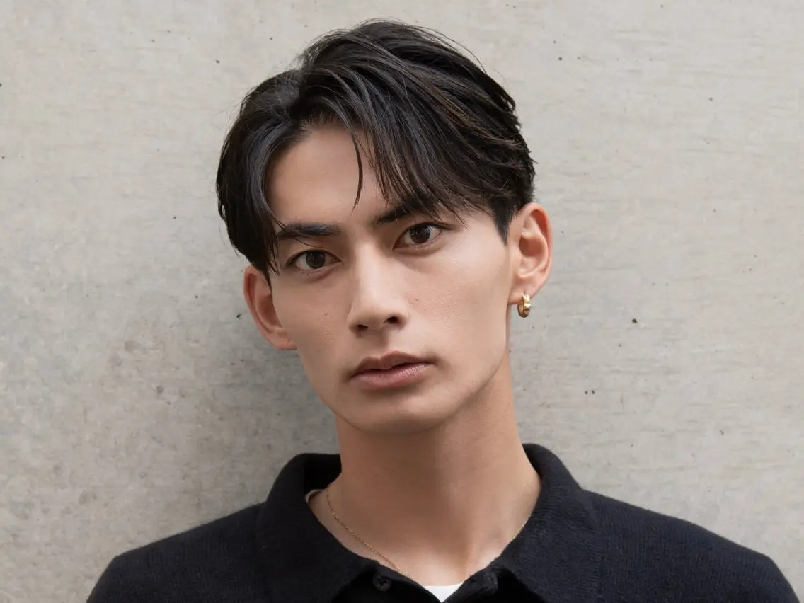 ショート パーマ メンズ 縮毛矯正 カット 縮毛矯正 メンズパーマ 曲がる縮毛矯正 稲村のヘアスタイル