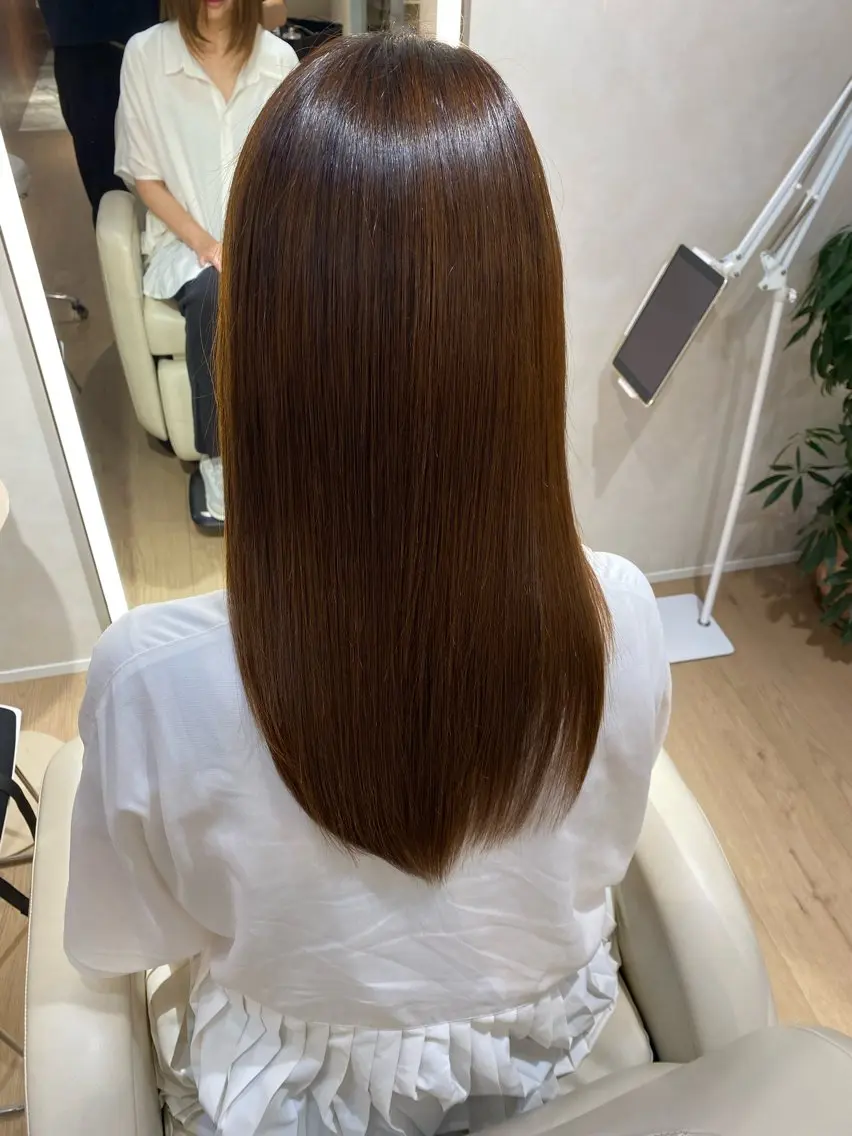 ロング 髪質改善 髪質改善ストレート ✂️前田龍之介のヘアスタイル