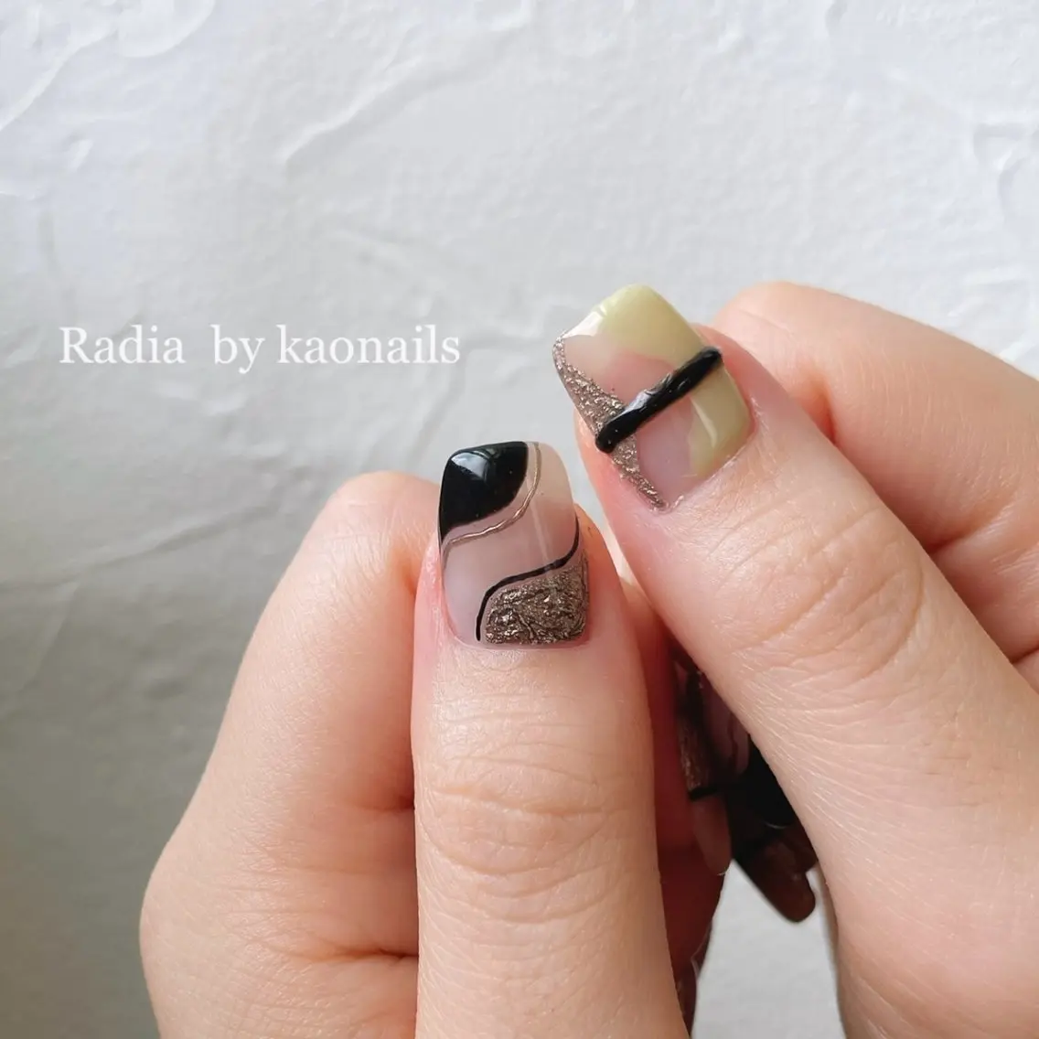 ネイル ハンドネイル Radia bykaonailsのネイルデザイン