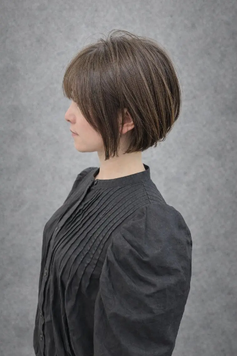 ショート カラー カット ヘアカラー トリートメント アキヒロ🔸 骨格診断/ショートのヘアスタイル