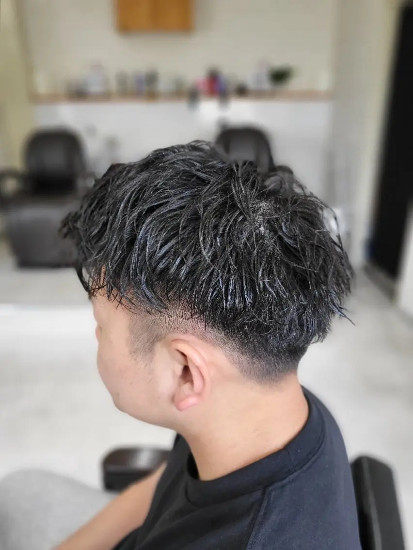 メンズ カット パーマ Sunny☀︎ A.FUJIMOTOのヘアスタイル