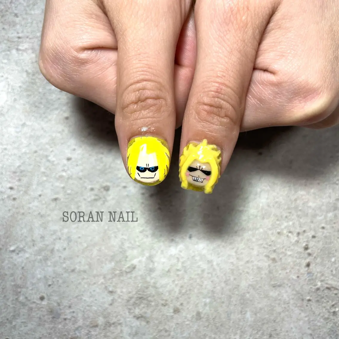 ハンドネイル フットネイル soran nailのネイルデザイン