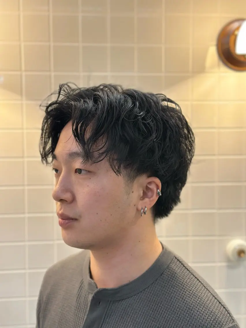セミロング ✨メンズ特化✨ 菅野亮太のヘアスタイル