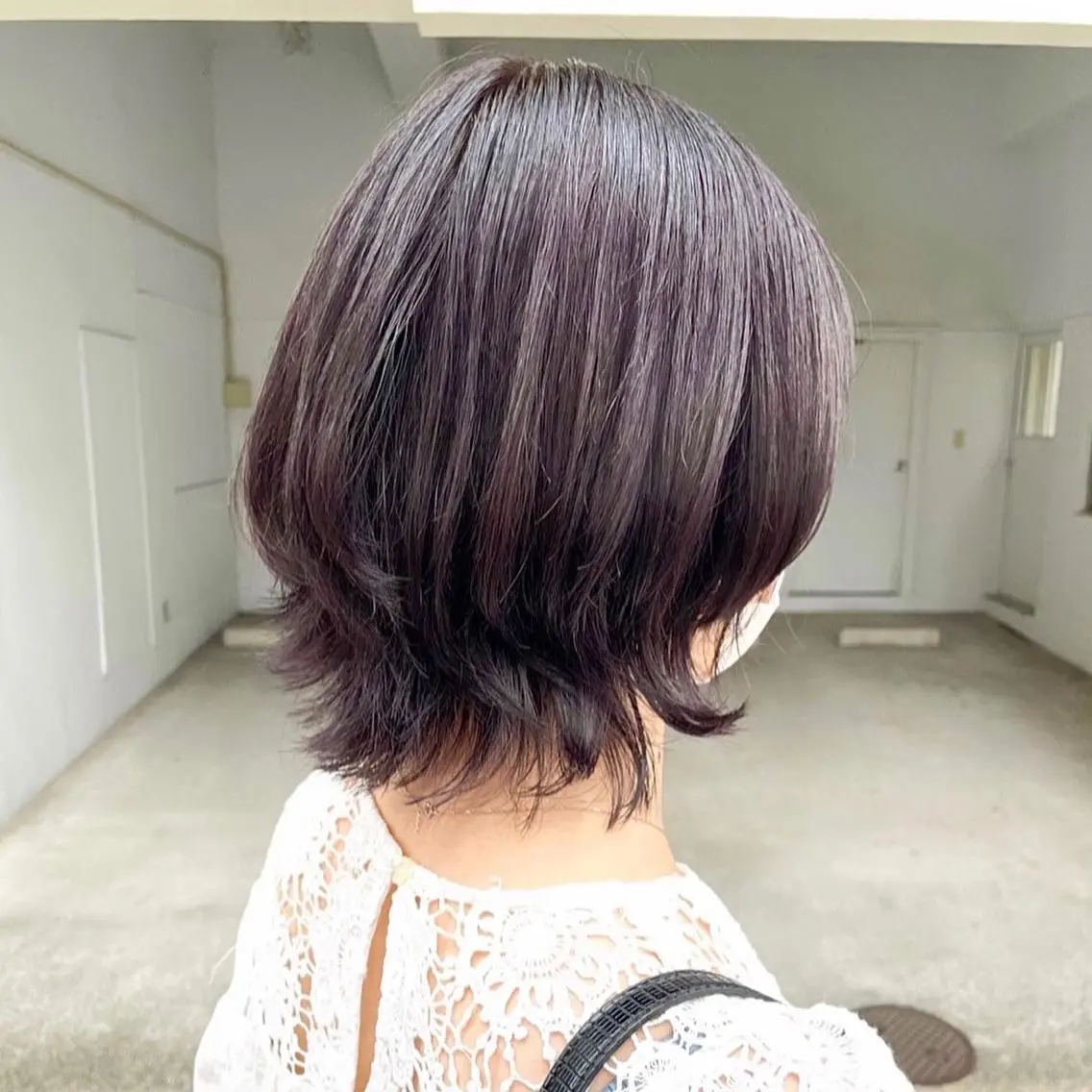 ミディアム カラー グレージュ ラベンダーカラー ラベンダーグレージュ ラベンダーグレー 🫧ヒシダアキ taboo.i🫧のヘアスタイル