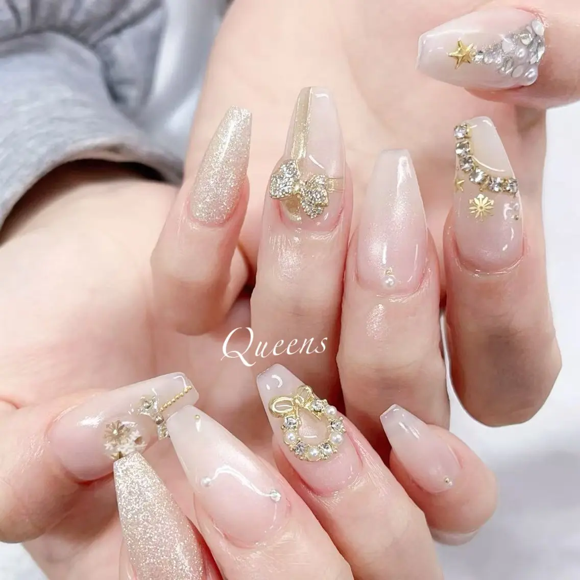 ネイル ハンドネイル Queens マオのネイルデザイン