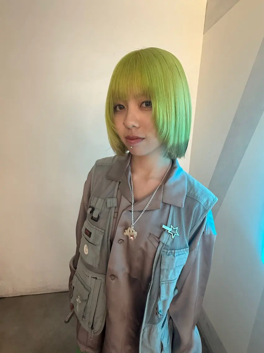 ミディアム カラー デザイン/レイヤーカ ット🪐˚⌖MIHOのヘアスタイル
