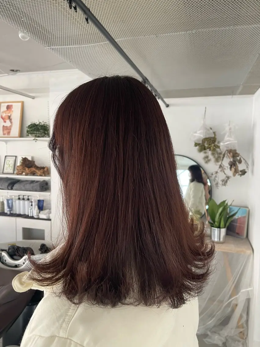 カラー 透明感カラー ヘアカラー ボブ/レイヤー /河内温太のヘアスタイル