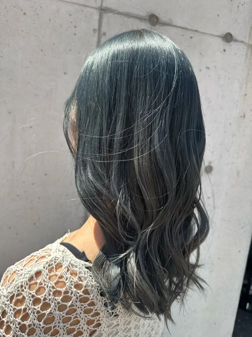 ロング カラー ヘアカラー トリートメント 髪質改善⭐️縮毛矯正 中野⭐️Rinaのヘアスタイル