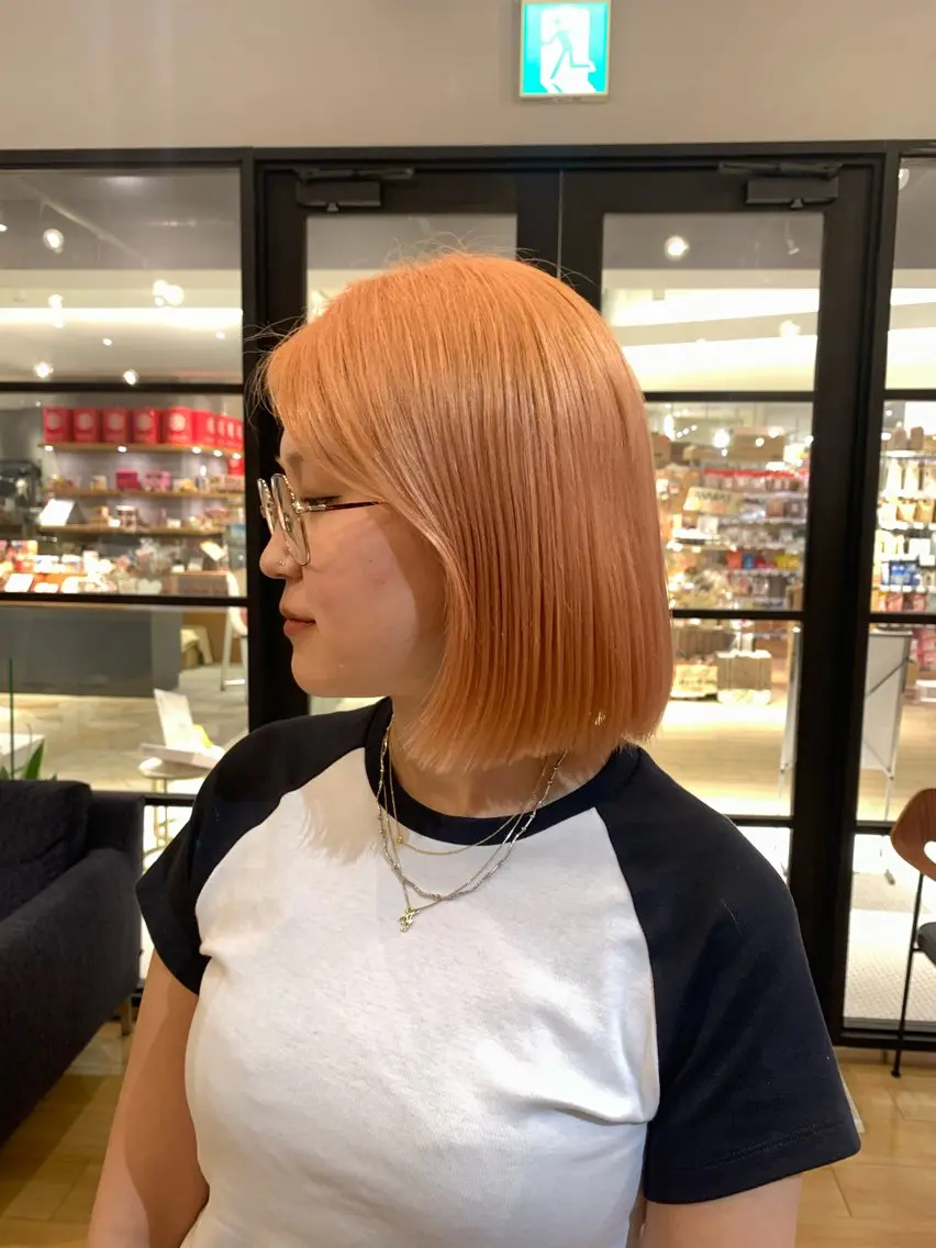 ショート ボブ カット 田中 優菜のヘアスタイル