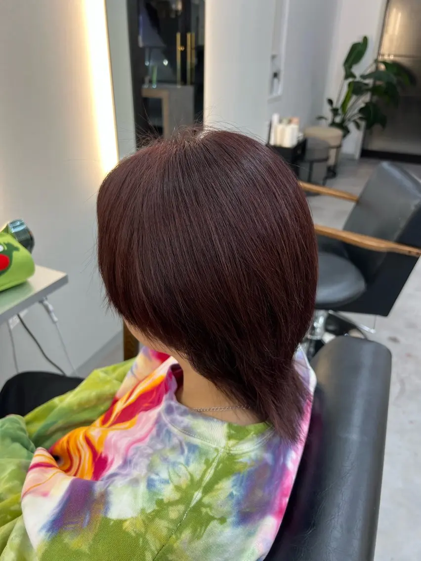 ショート RIENS 高森俊輔のヘアスタイル