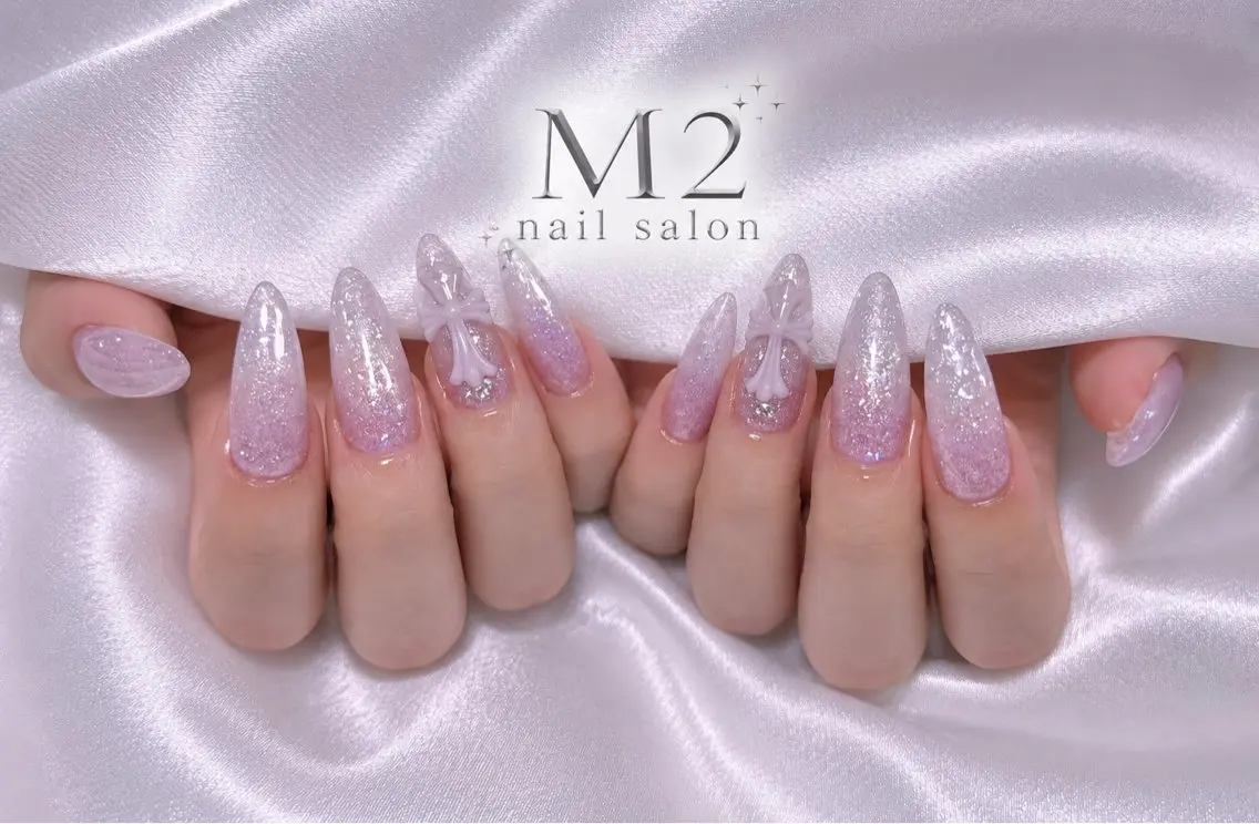 ネイル ハンドネイル 長さだし専門店 M2　rikaのネイルデザイン