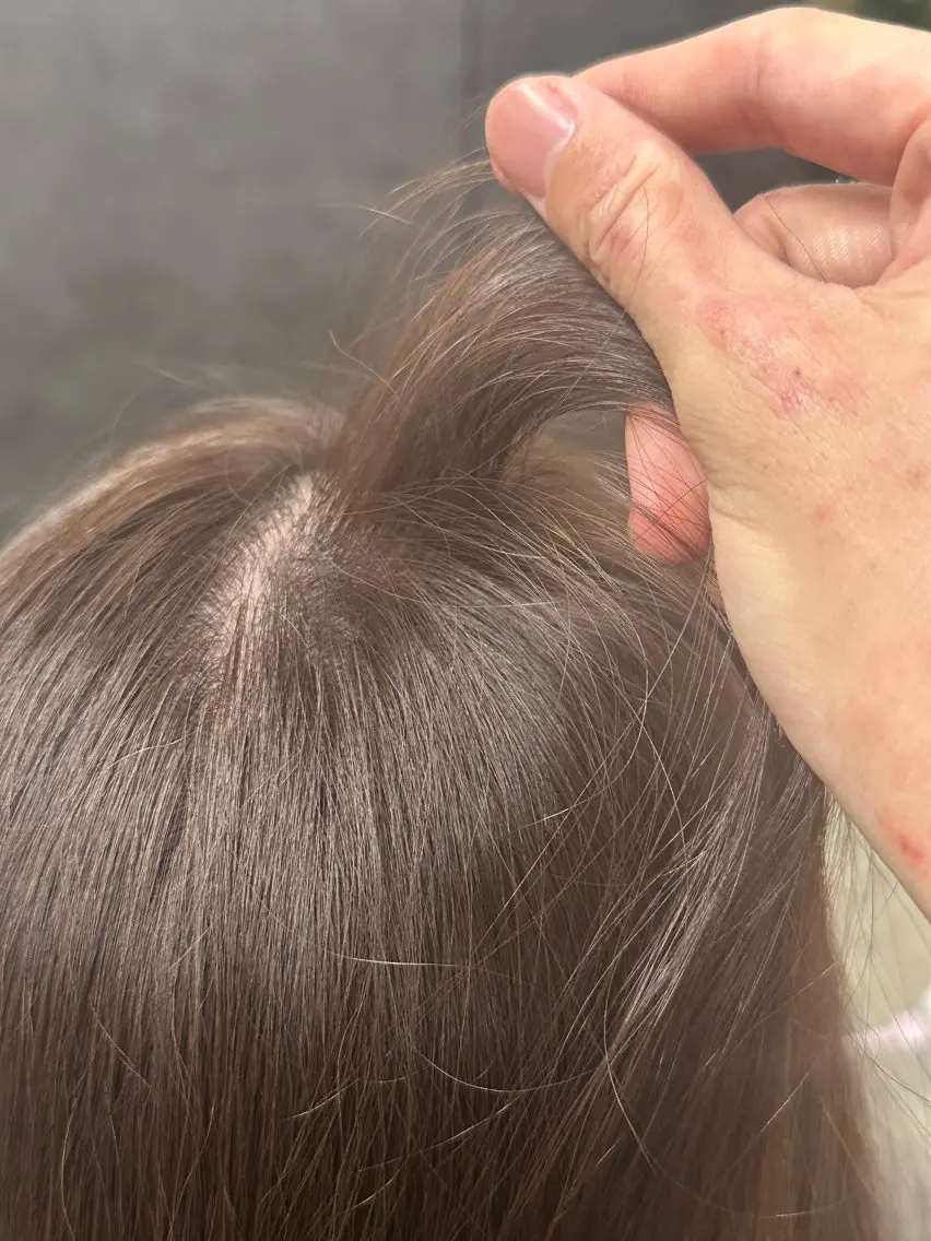 カラー ブリーチ ブリーチなしカラー ヘアカラー トリートメント 透明感/ダブルカラー レイヤー/ユウゴのヘアスタイル