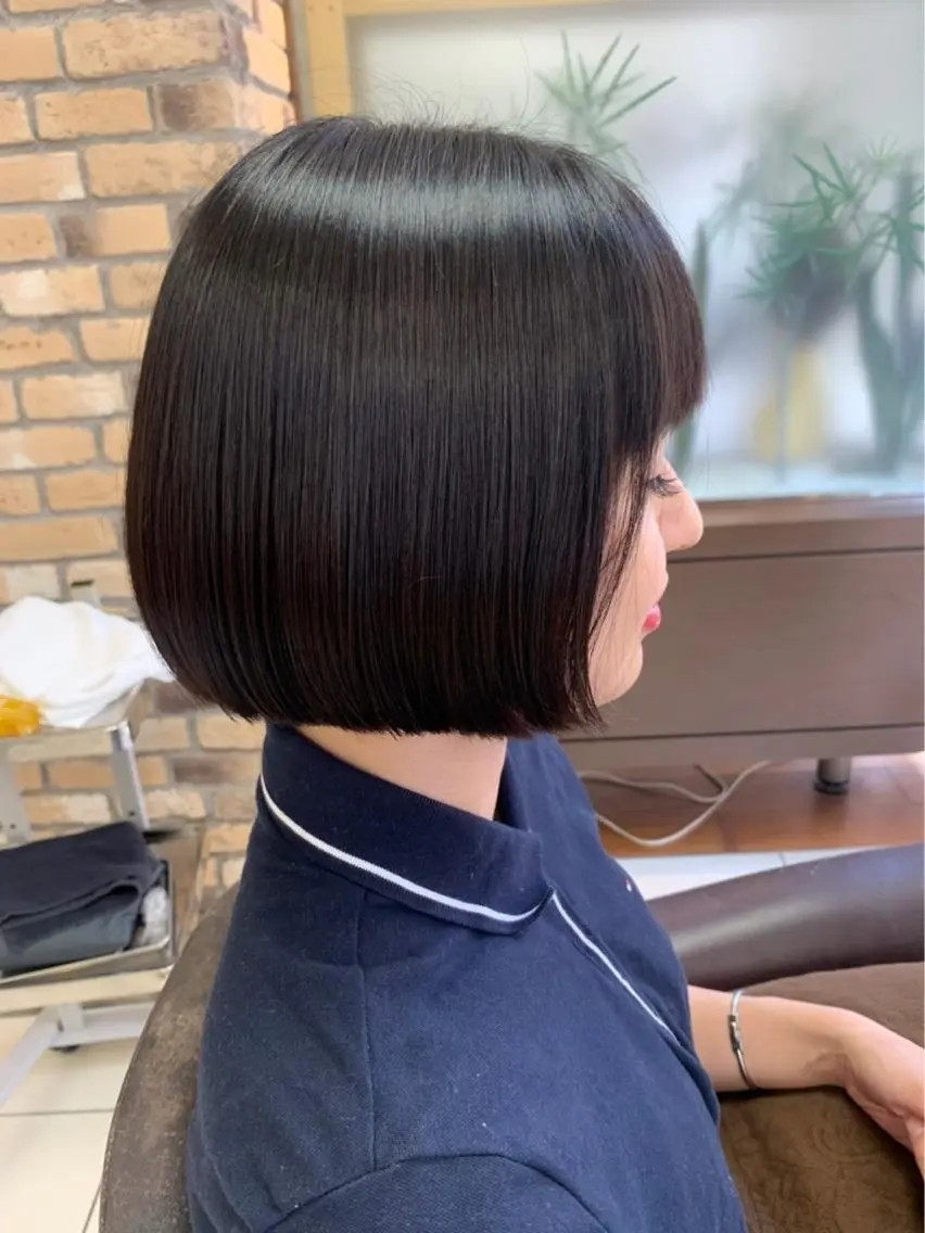 トレンド似合わせカット💇‍♀️＋トリートメント付き（シャンプー、ブロー付き）（お仕上げコテ巻きも可能です♡）の写真