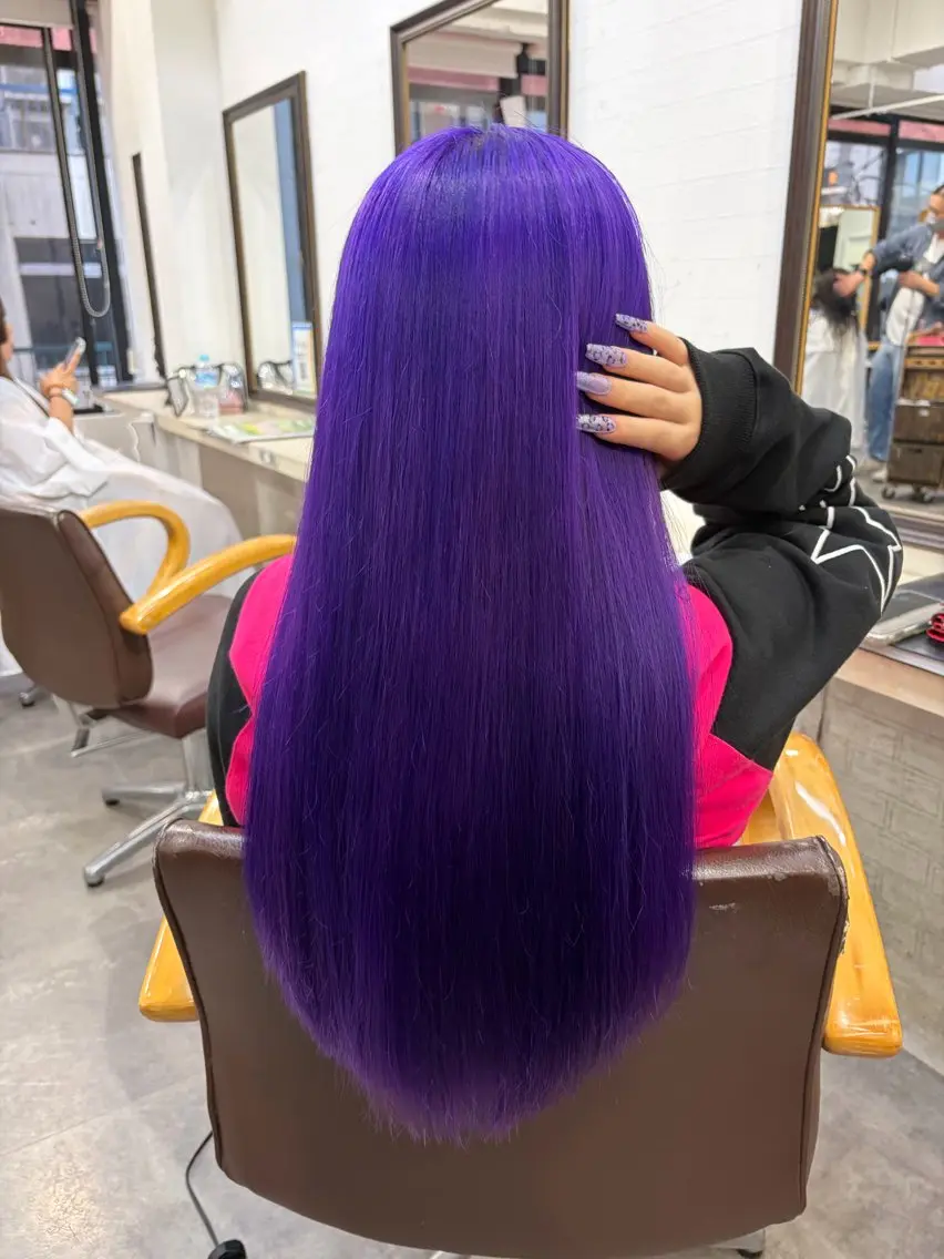 ロング ヘアカラー エクステ ⭐️U-topia ⭐️和泉田　りさ⭐️のヘアスタイル