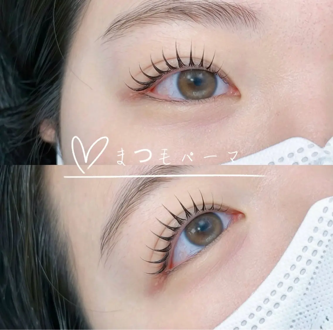 マツエク・マツパ 束感まつ毛 韓国風マツエク 一重×まつ毛パーマ マツパ Z·Sunny Eyelashのマツエク・マツパデザイン