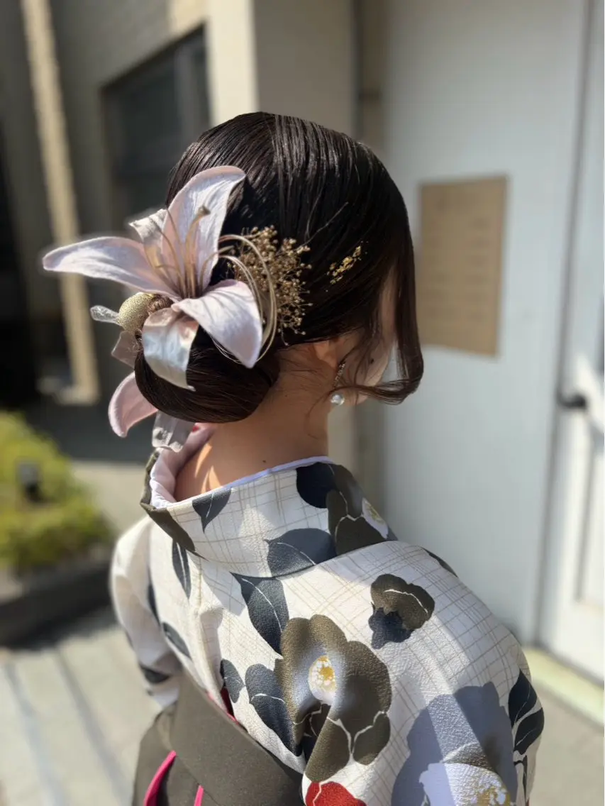 ロング ヘアアレンジ 美髪× ヘアセット✨Araiのヘアスタイル