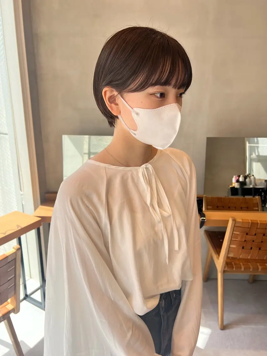 ショート 三浦 れいやのヘアスタイル