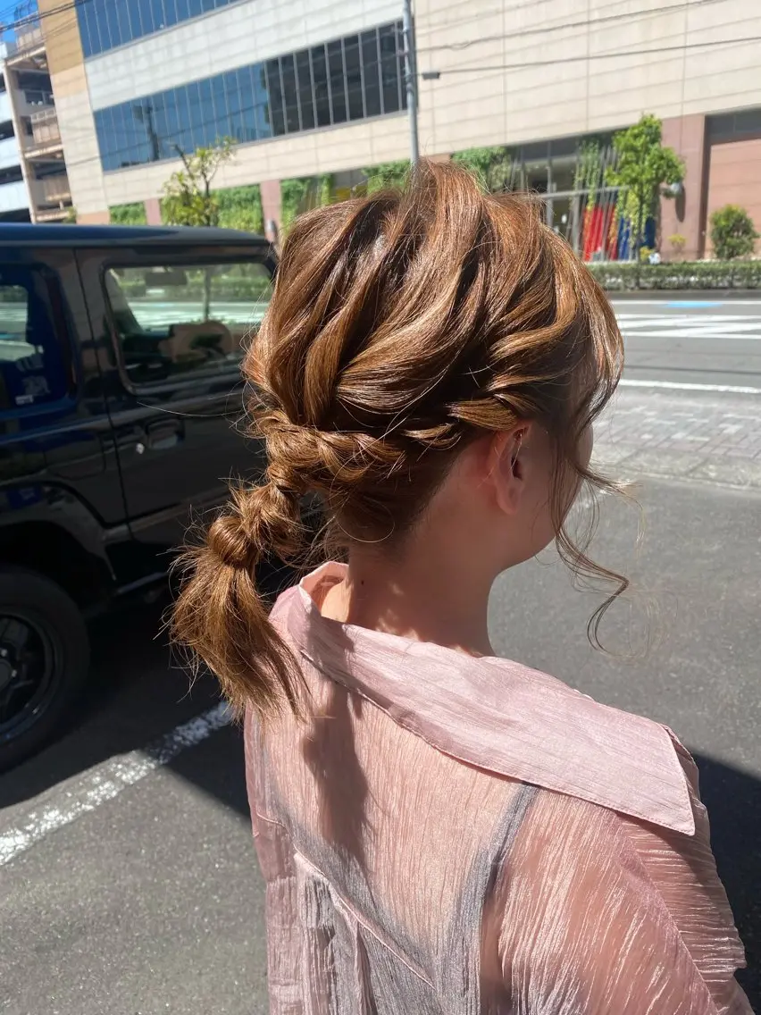 ヘアアレンジ . SHIZUKAのヘアスタイル