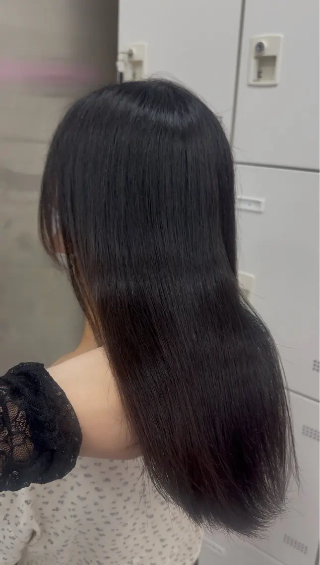 ロング 🧸レイヤー× ベージュ🥯カホ🍯のヘアスタイル