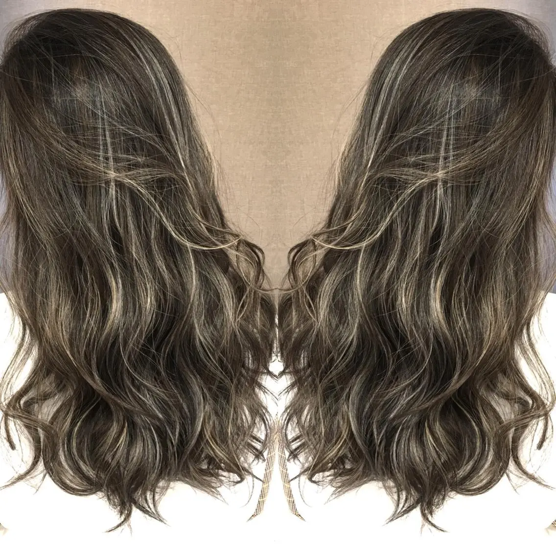 ロング カラー ヘアカラー トリートメント 井上 一平のヘアスタイル