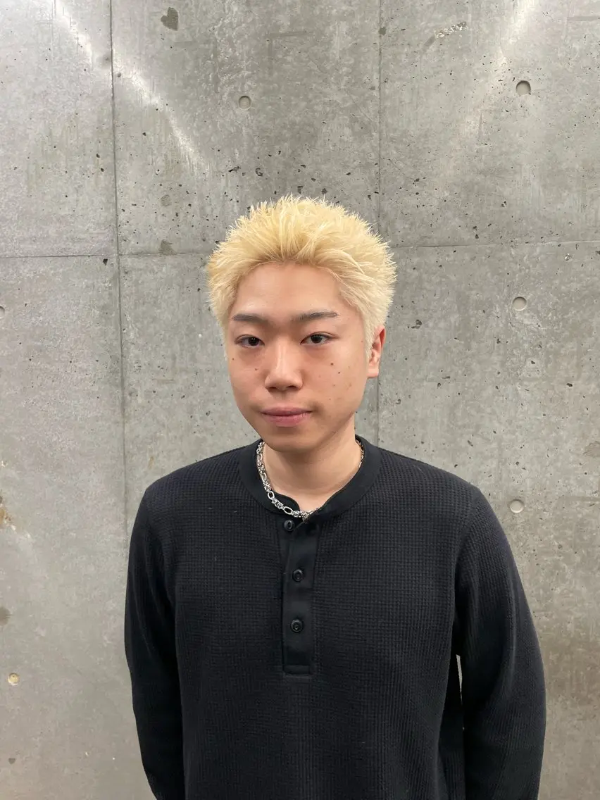 ショート カラー メンズ カット ヘアカラー アクティブショート/ ｿｳﾀ/24時営業のヘアスタイル