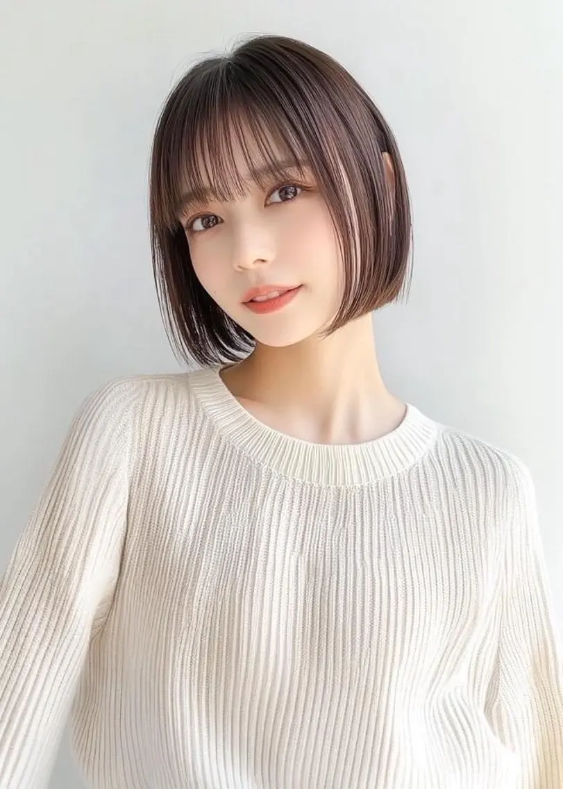 ショート 艶カラー/ヘアセット 着付け ふうか 渋谷のヘアスタイル
