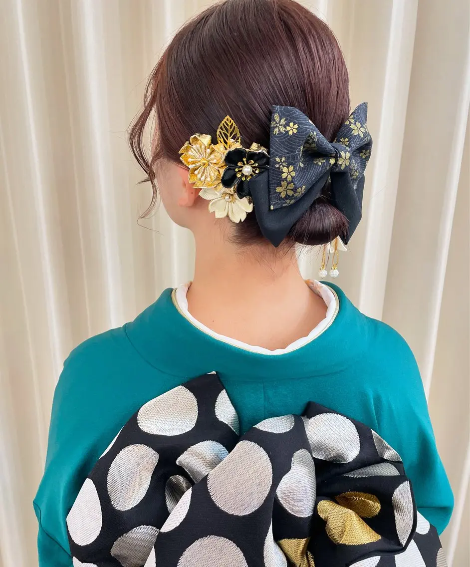 ミディアム ヘアアレンジ 成人式 ✟ Reira ￤ ﾍｱｾｯﾄ￤ﾚｲﾔｰのその他イメージ