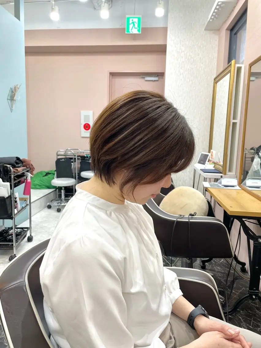 💚カット+アディクシーカラー+うる艶トリートメント💚の写真