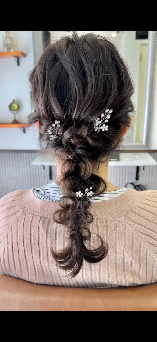 ヘアセットの写真