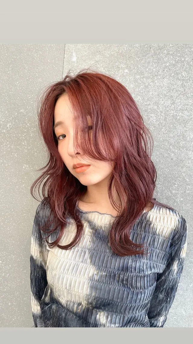 セミロング カラー 🌈レイヤーカット/ /吉田悟志🌈のヘアスタイル