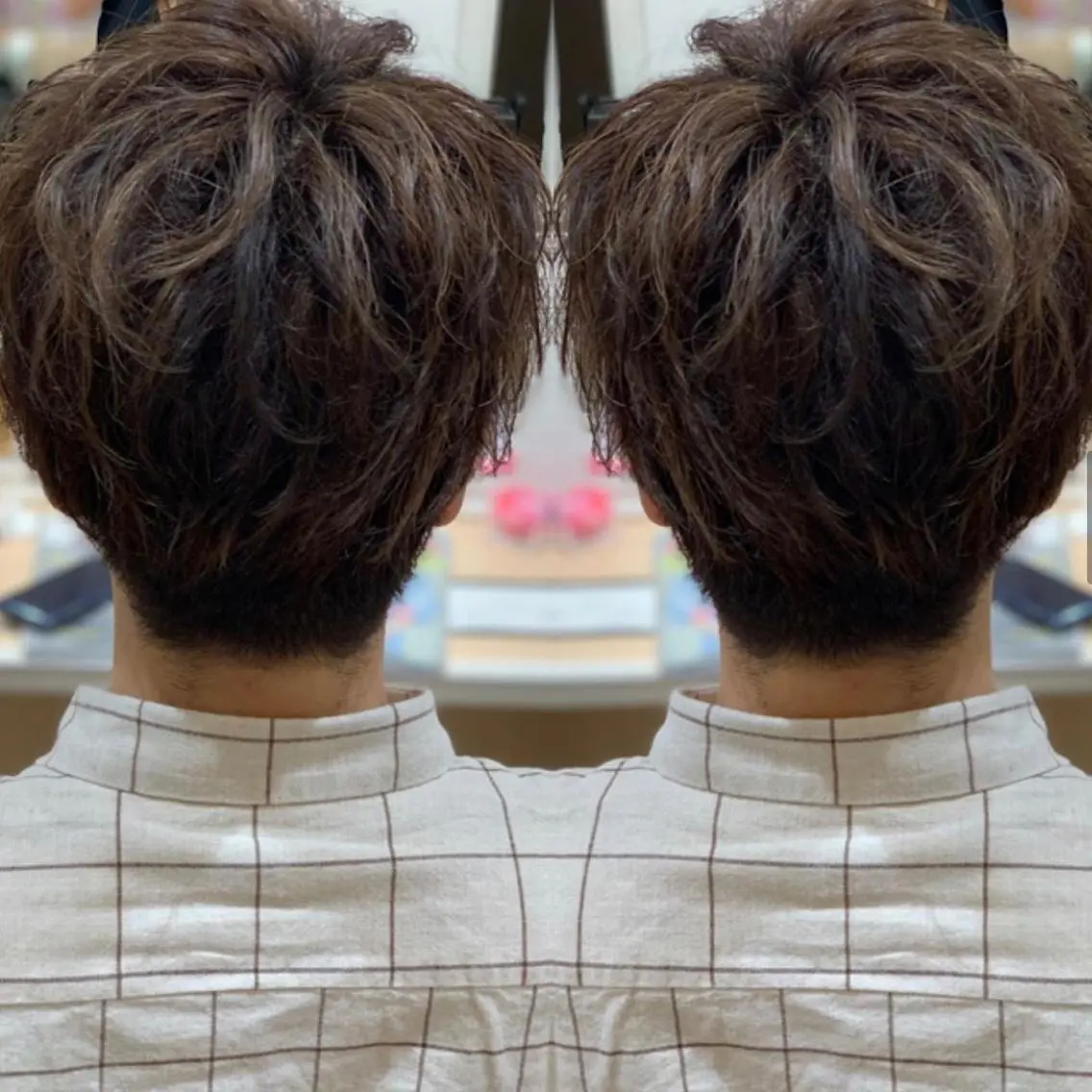 メンズ 🩵波巻き／ツイスパ HARU💎のヘアスタイル