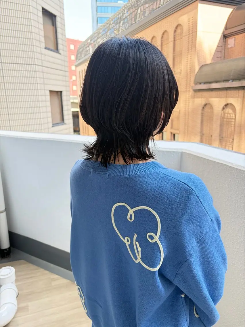 ショート ショートヘア ウルフカット カット ウルフ/レイヤー shinoのヘアスタイル