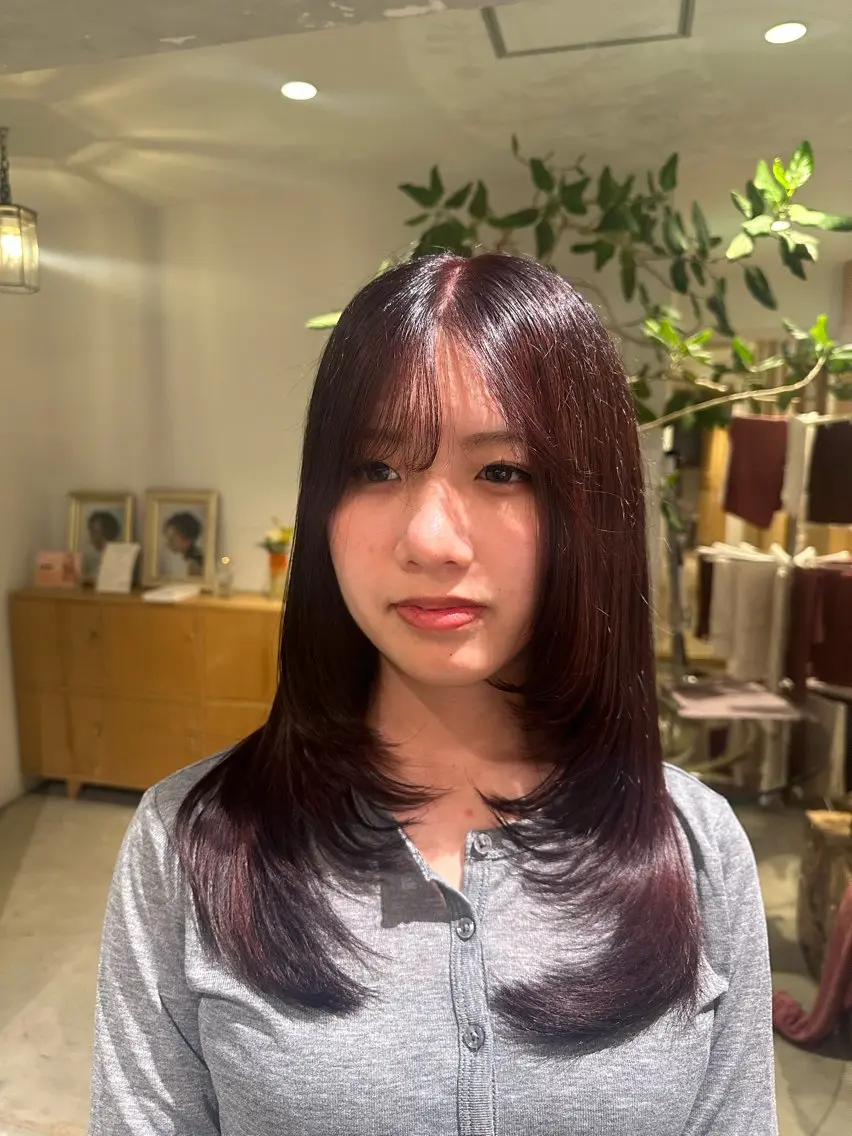 ロング 盛影 幹のヘアスタイル
