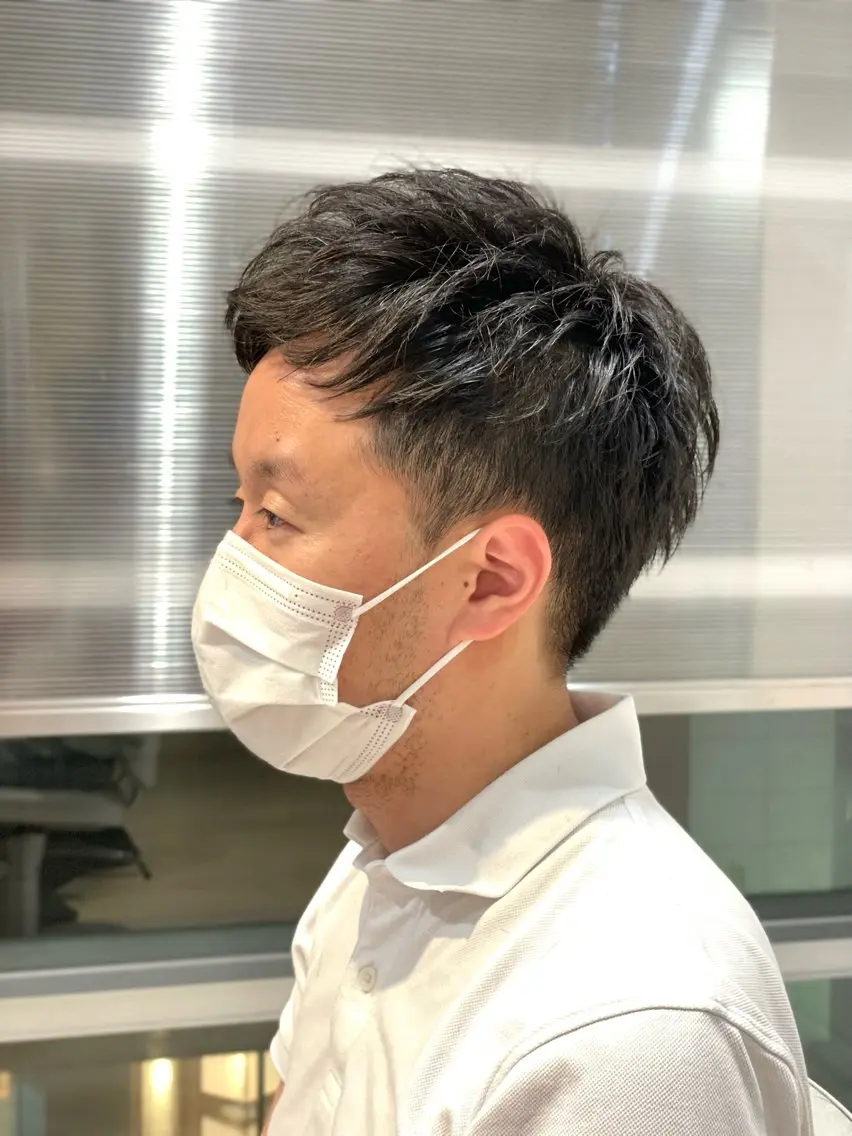 メンズ メンズショート 田上 斗空 モデル募集✂️のヘアスタイル
