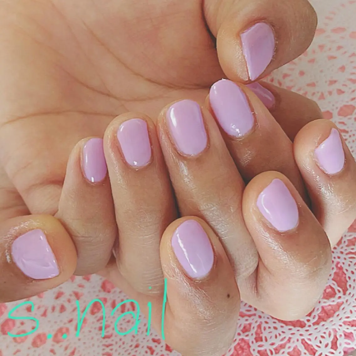 ネイル パープル 春ネイル ハンドネイル フットネイル s..nail / MORITAのネイルデザイン