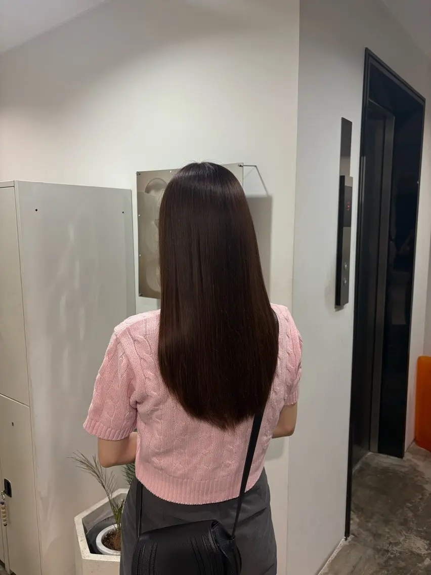 ロング カラー ブラウンカラー ピンクカラー ヘアカラー カラーモデル募集中 / mahiroのヘアスタイル