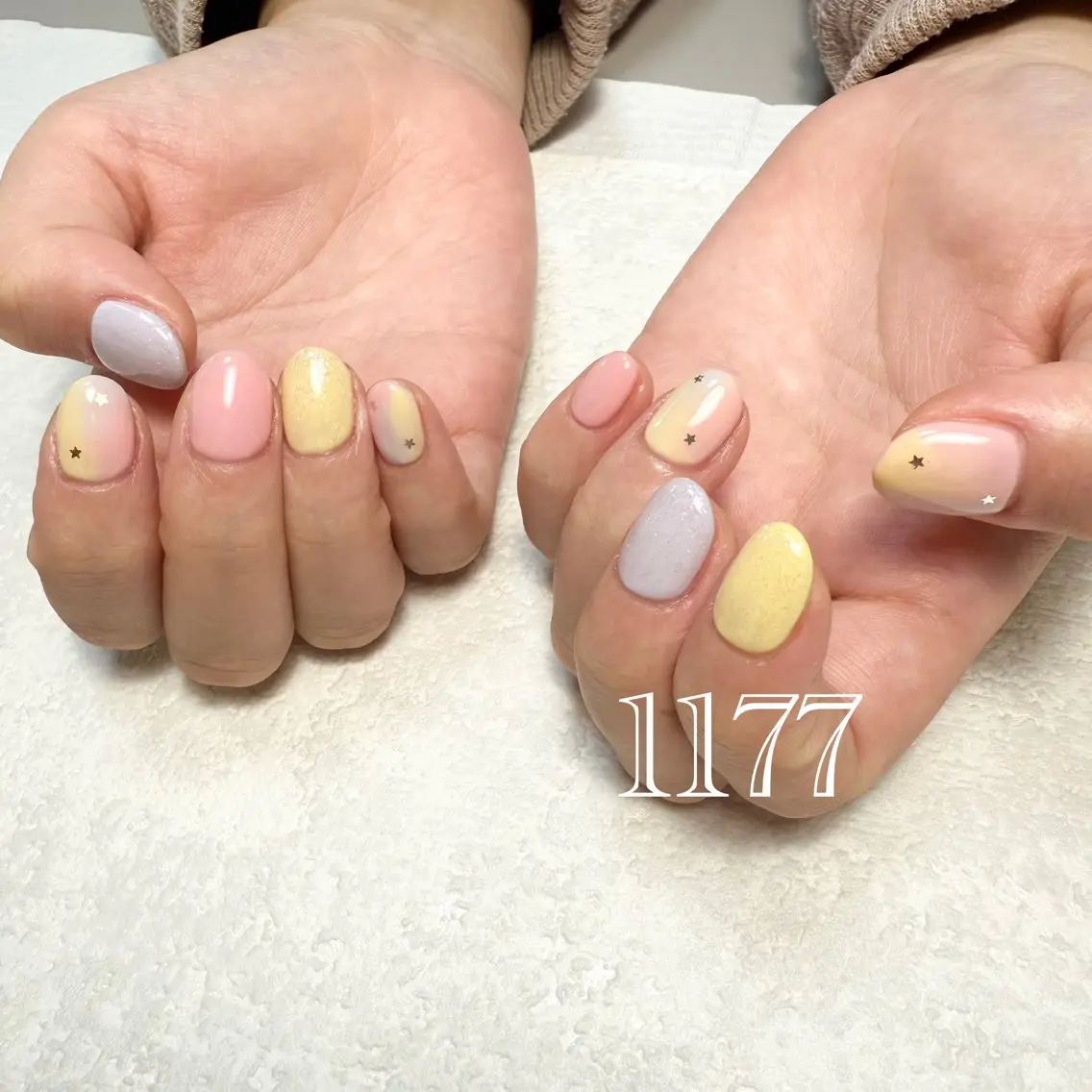 ネイル ハンドネイル nailsalon 1177のネイルデザイン