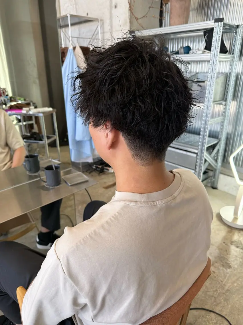パーマ メンズ SLOW🫧 ルナ🫧のヘアスタイル