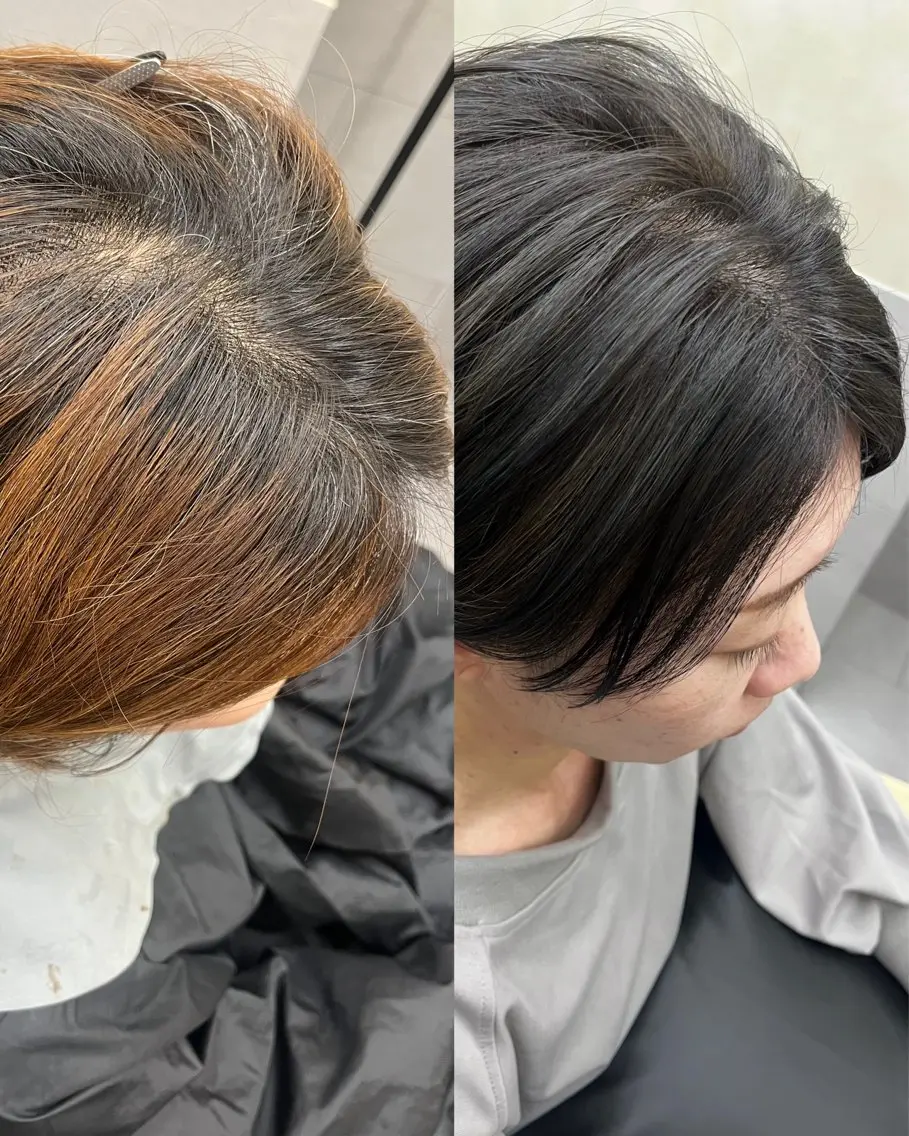 ショート ヘアカラー トリートメント ✨天王寺/完全個室/ クマモトユイナ✨のヘアスタイル