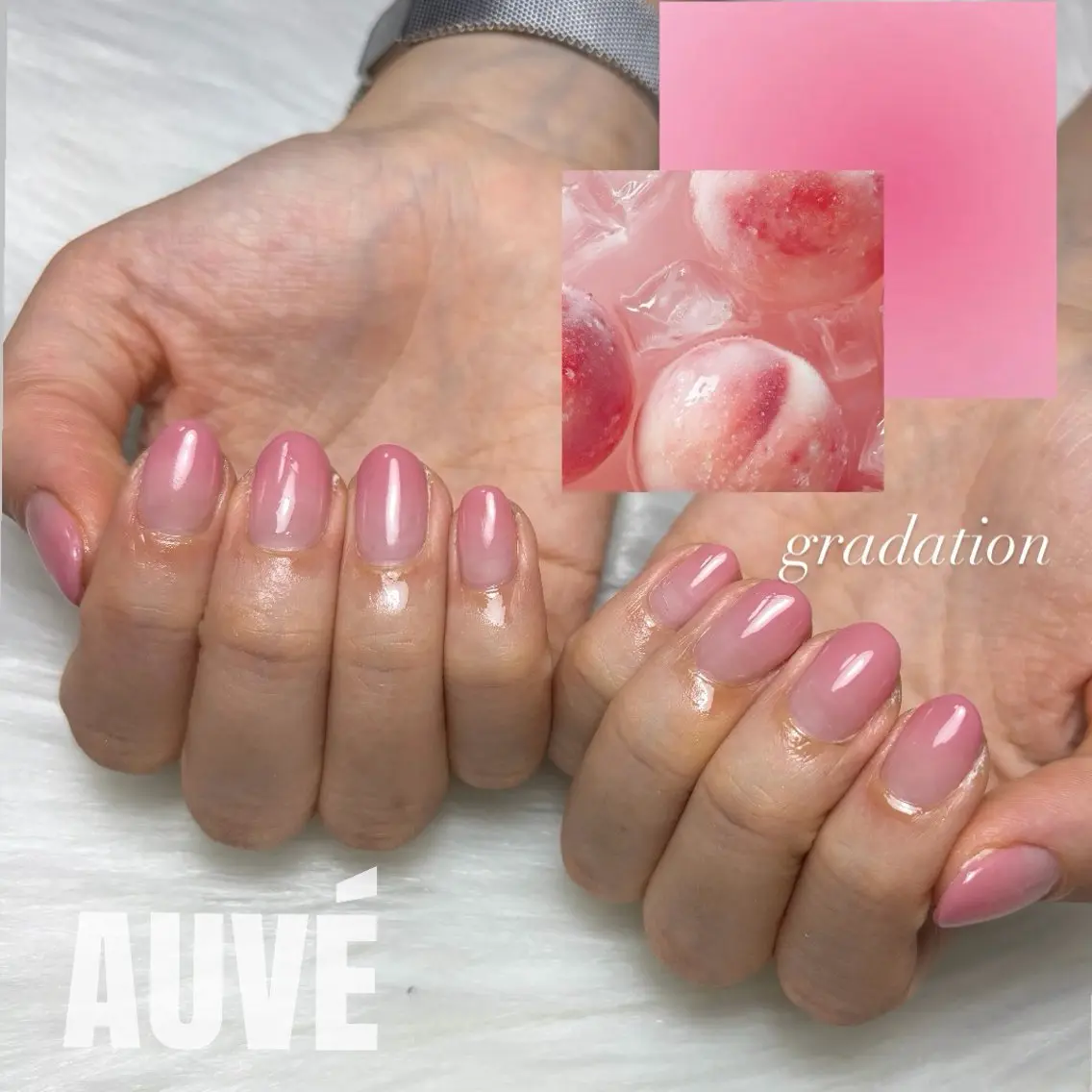 ネイル グラデーション ハンドネイル Nail Salon 💎AUVÉのネイルデザイン