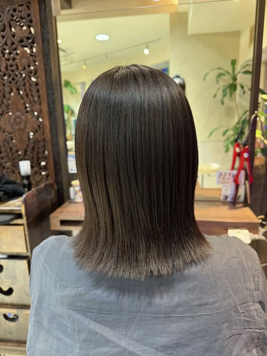 ミディアム 髙橋遥 /レディースカットのヘアスタイル