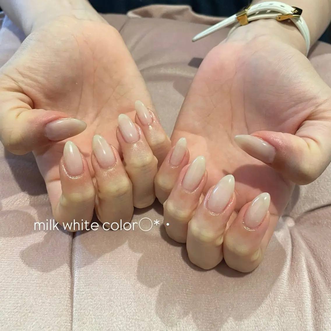 ネイル ワンカラーネイル petit luxe 🎀narumiのネイルデザイン