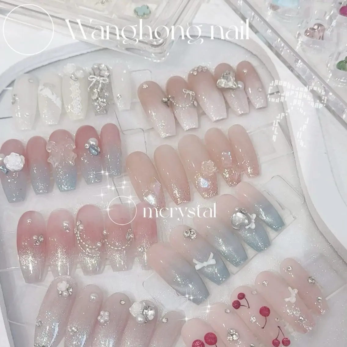 ネイル M-crystal 高比良のネイルデザイン