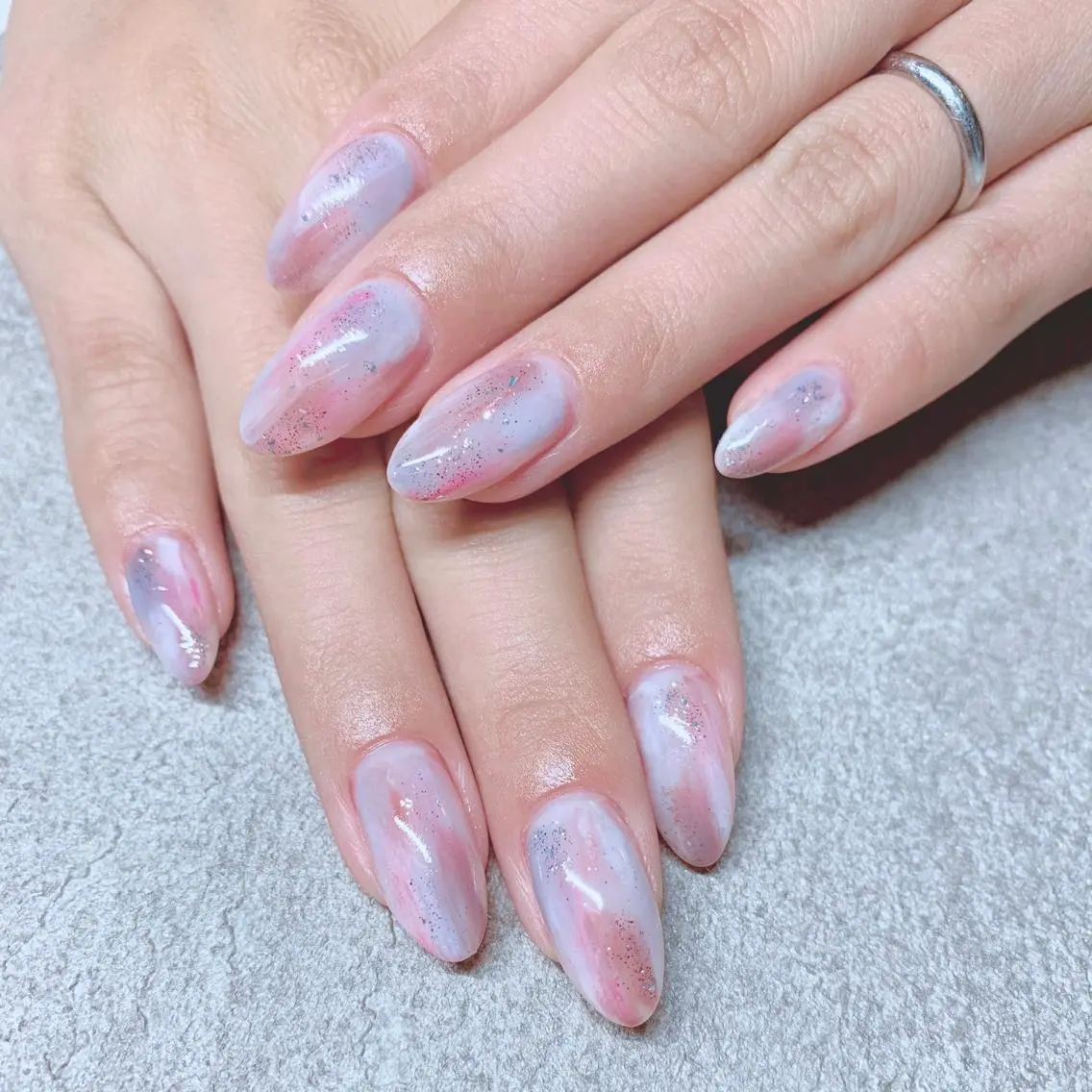 カラー ネイル ハンドネイル Cozy_ ilumのネイルデザイン