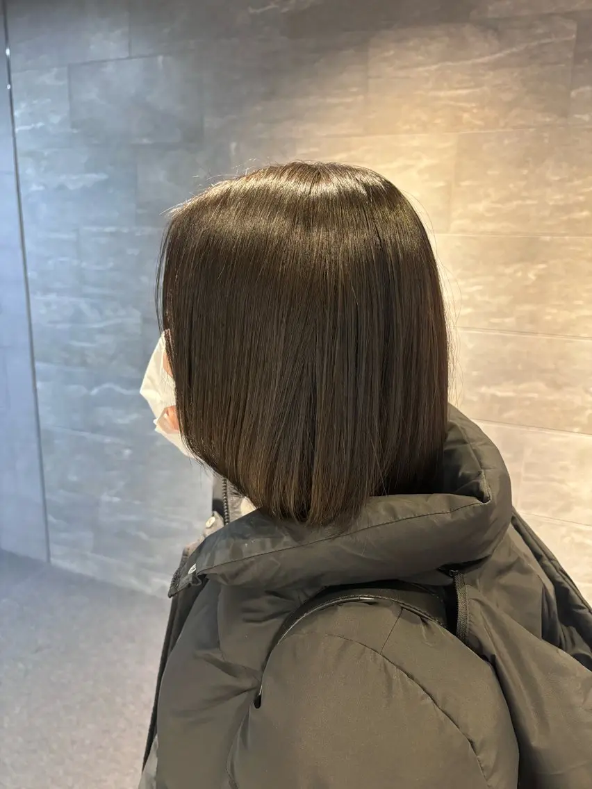 カラー ヘアカラー トリートメント 艶カラー💞 amiのヘアスタイル